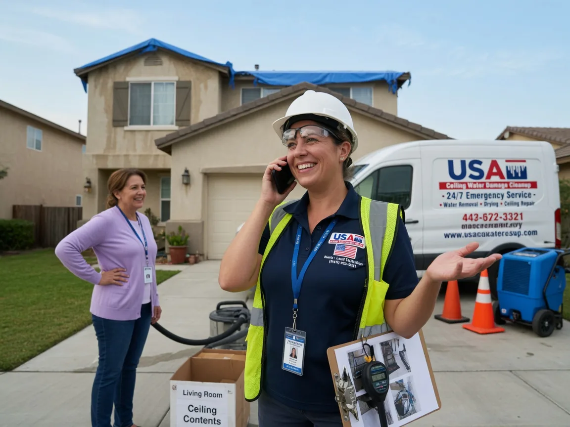 Ceiling Water Damage Restoration Rolling Prairie, IN FAQs